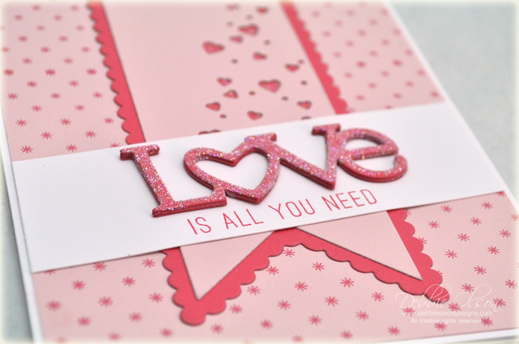 Stamps: Wonderful Words: Love, Background Basics: Twinkle<br />
Cardstock: Stampers Select...