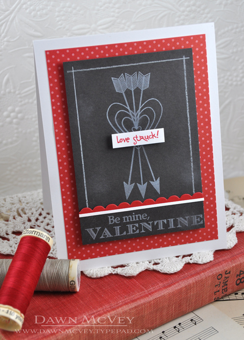 Paper: stamper&#039;s select white, smokey shadow, pure poppy, pure poppy bitty dot<br />...
