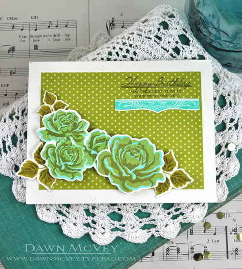 Paper: rustic cream, simply chartreuse bitty dot<br />
Stamps: Boutique Borders: Valentine, The...