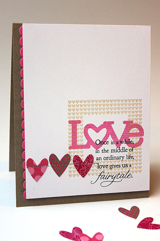 Fairytale Love Card<br />
<br />
size: 4 1/4&quot; x 5 1/2&quot;<br />
<br />
stamps: The...