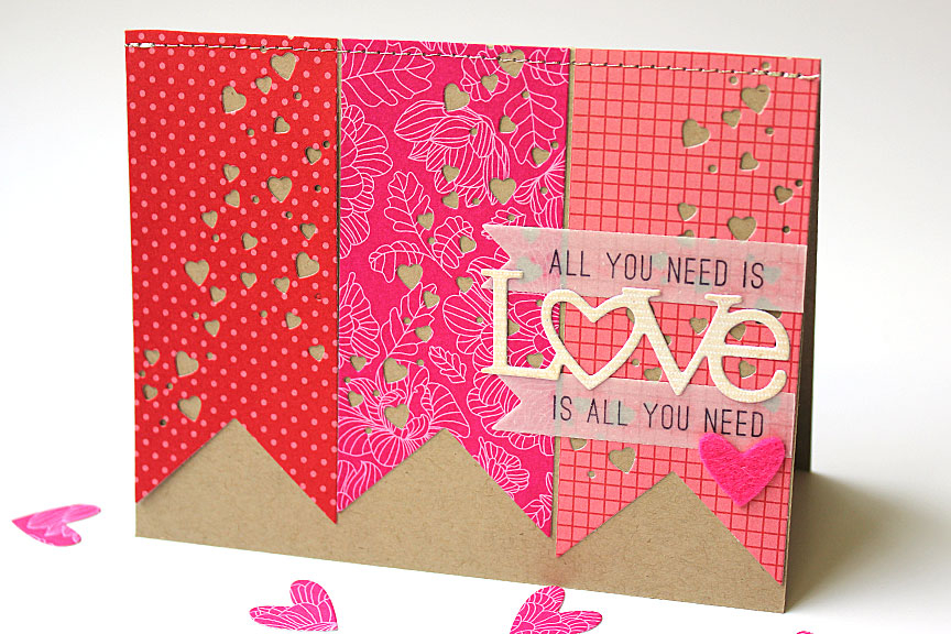 size: 5 1/2&quot; x 4 1/4&quot;<br />
<br />
stamps: Wonderful Words: Love<br />
<br />
ink:...