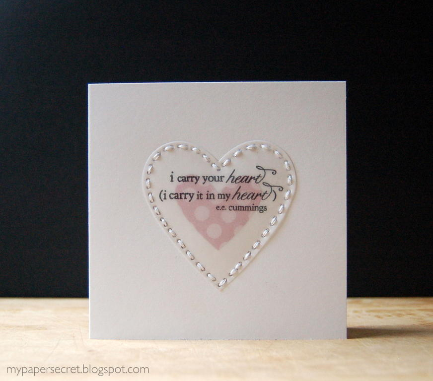 Cardstock: white<br />
Patterned paper: Lavender Moon<br />
Stamps: The Best Is Yet To Be<br...