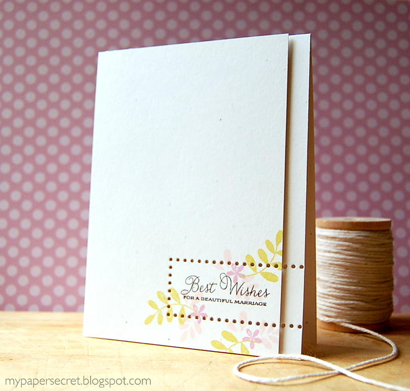Cardstock: rustic white<br />
Stamps: The Best Is Yet To Be, Propose a Toast<br />
Ink: sweet...