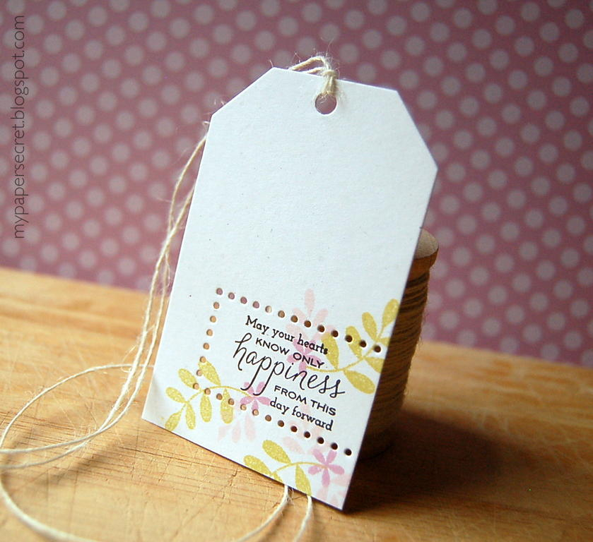 Cardstock: rustic white<br />
Stamps: The Best Is Yet To Be, Propose a Toast<br />
Ink: sweet...