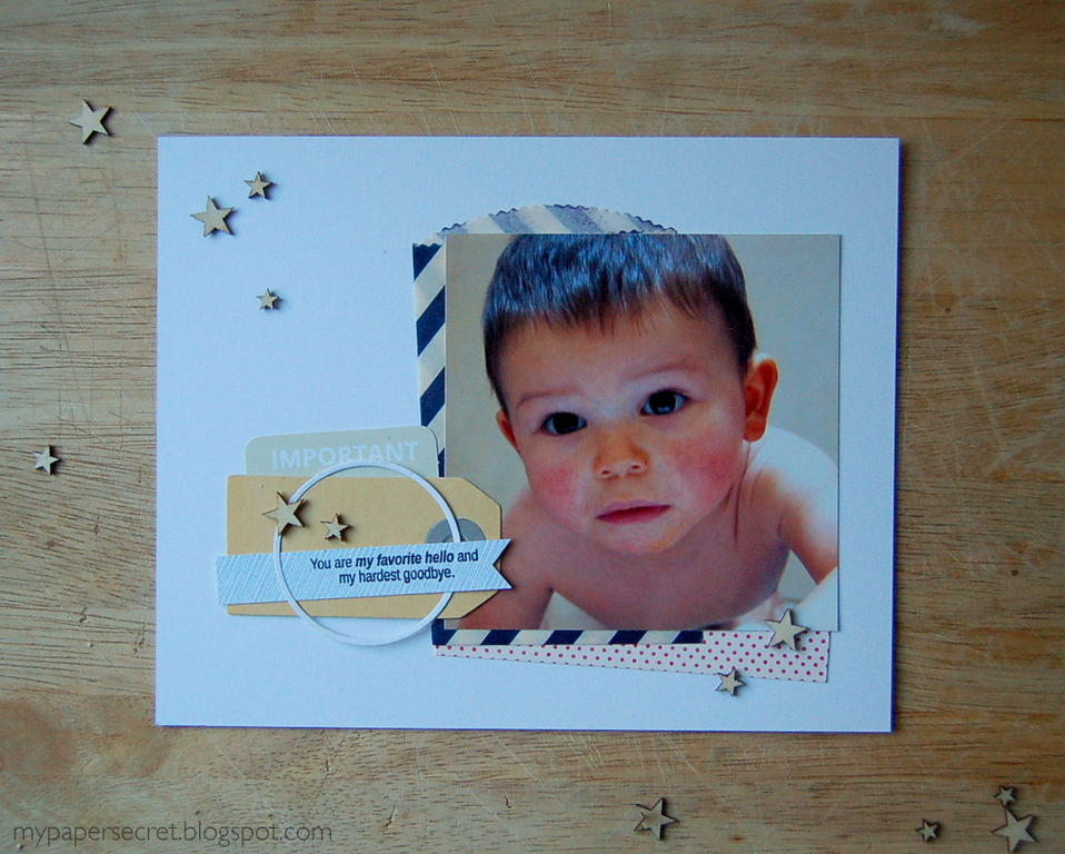 Cardstock: white<br />
Stamps: It&#039;s a Banner Day, Sketched Shapes, Polka Dot Basics II<br...