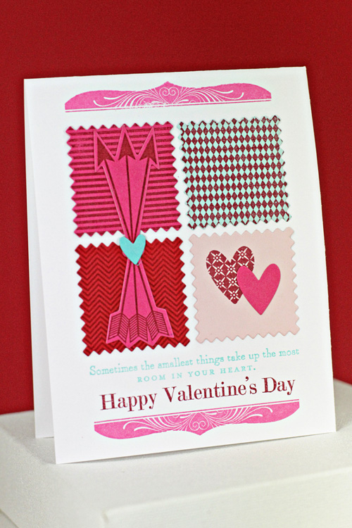 Stamps: Boutique Borders: Valentine&#039;s, Cupid&#039;s Arrow, Bitty Background Blocks II,...
