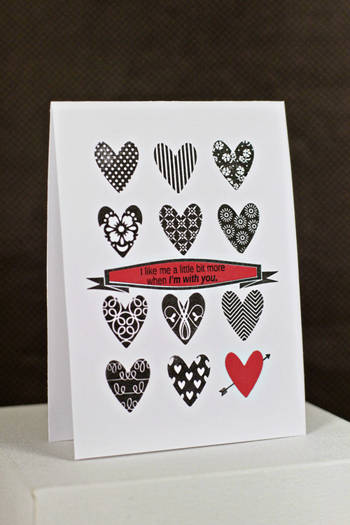 Stamps: Happy Hearts, It&#039;s a Banner Day, Live Love Life<br />
Dies: Banner Day, Happy...