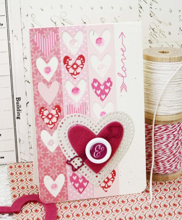Papertrey Ink Supplies Used:<br />
Stamps:<br />
Happy Hearts<br />
Ink:<br />
Raspberry...