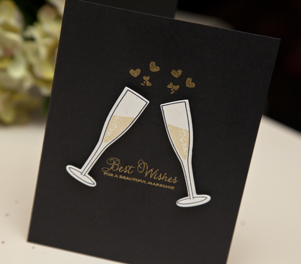 Supplies<br />
<br />
Stamps: Propose a Toast<br />
Ink: Versarmark, True Black, Fine...