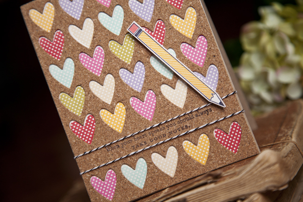 Supplies<br />
<br />
Stamps: Happy Hearts, Teach &amp; Inspire<br />
Ink: True Black, Summer...