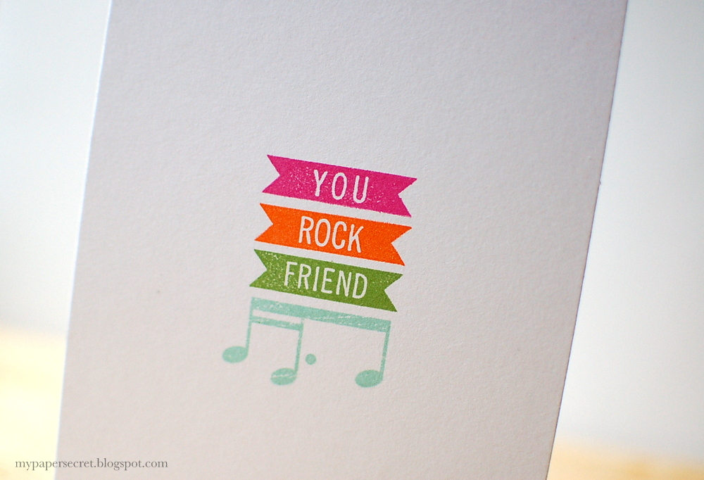 Cardstock: white<br />
Stamps: Life&#039;s Music, Four Square, Harvest Berries (for the small...
