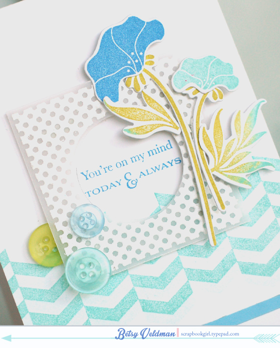 stamps:  four square, words of comfort, day dreamer, background basics: diagonals<br />
ink:...