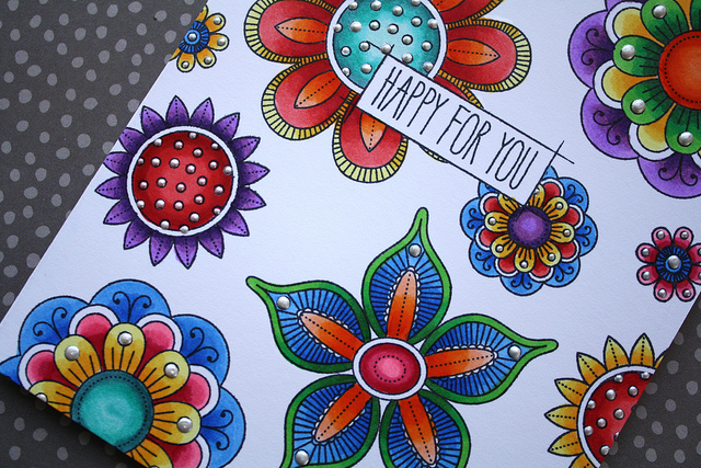 cardstock: stamper's select white<br />
ink: memento tuxedo black<br />
copics<br />...