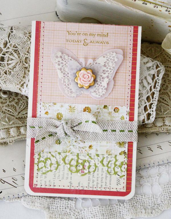 Papertrey Ink Supplies Used:<br />
Stamps:<br />
Words of Comfort<br />
Ink:<br />
Simply...