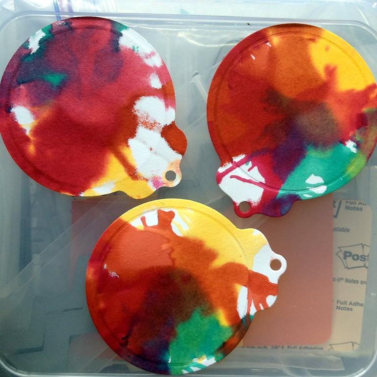 When I first did the tie-dye, I was kind of freaked-out. <img...