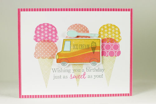 Stamps: Special Delivery, Comfort Food, Sweet As Can Be<br />
Cardstock: Stamper&#039;s Select...