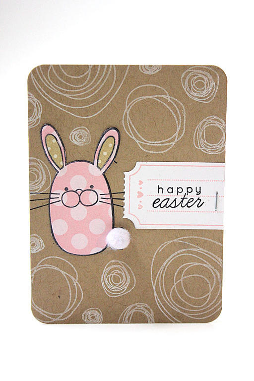 size: 3&quot; x 4&quot;<br />
<br />
stamps: Hippity Hoppity, Monthly Moments: February,...