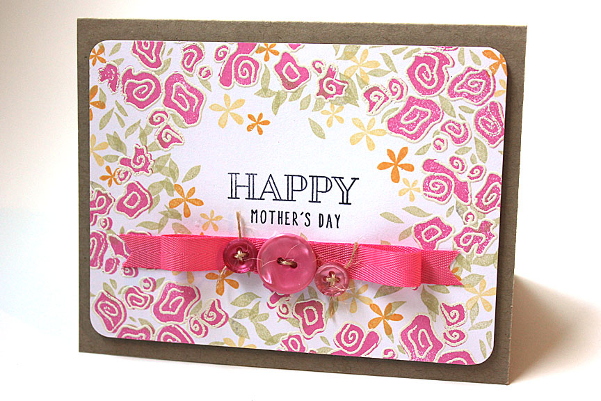 size: 5 1/2&quot; x 4 1/4&quot;<br />
<br />
stamps: Garden Grace<br />
<br />
ink: True...