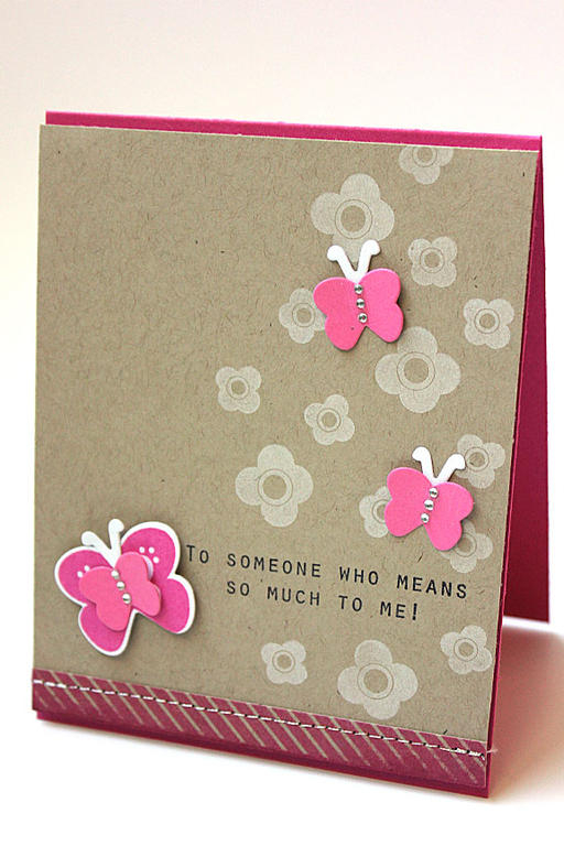 size: 4 1/4&quot; x 5 1/2&quot;<br />
<br />
stamps: Be Happy<br />
<br />
ink: True Black,...