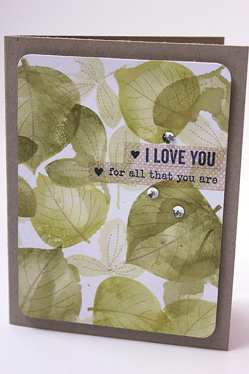 size: 4 1/4&quot; x 5 1/2&quot;<br />
<br />
stamps: Building Blocks, Leave it Be<br />
<br...