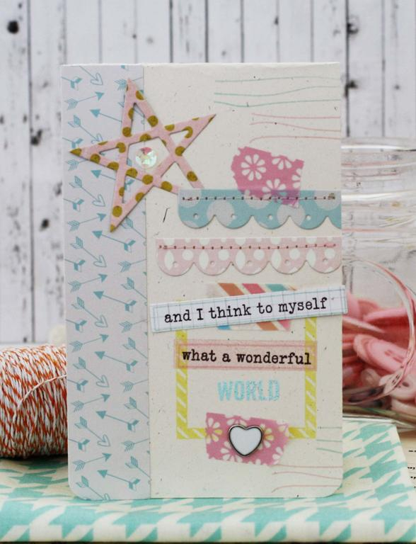 Papertrey Ink Supplies Used:<br />
Stamps:<br />
Building Blocks, Be Happy, and Circle...