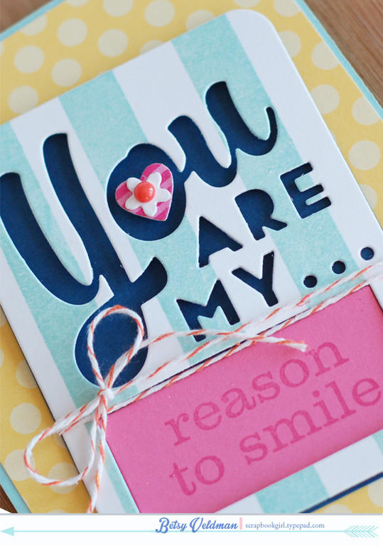 stamps: phrase play #1, bb: super stripes<br />
ink: aqua mist, raspberry fizz<br />...