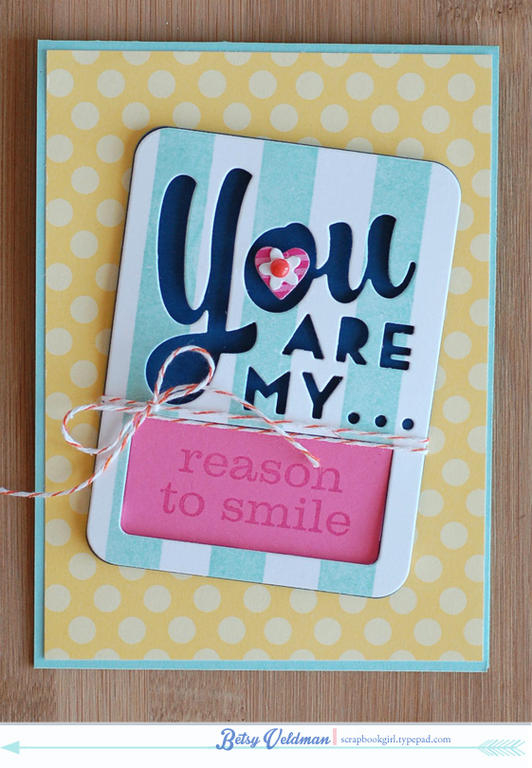 tamps: phrase play #1, bb: super stripes<br />
ink: aqua mist, raspberry fizz<br />
cardstock:...