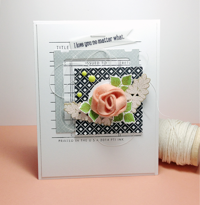 STAMPS:  Leave It Be, A Little Inspiration, Monthly Moments: Slide Frame, Four Square, The Sweet...