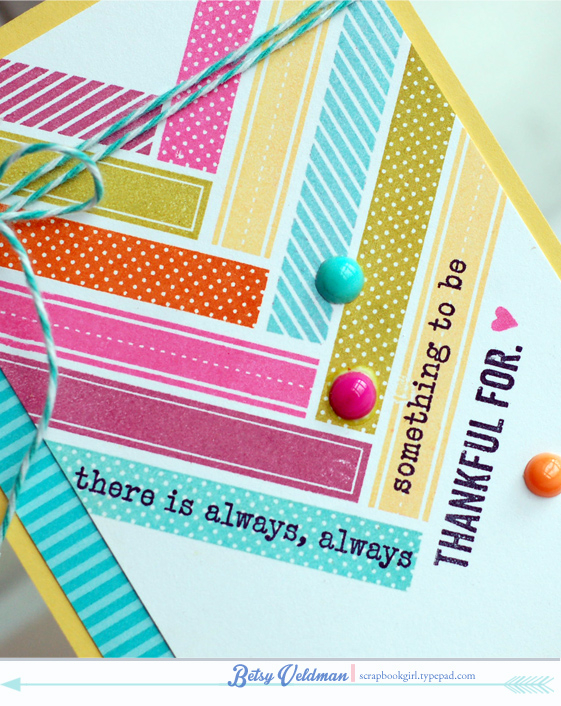 stamps: building blocks<br />
ink: autumn rose, hibiscus burst, simply chartreuse, orange zest,...