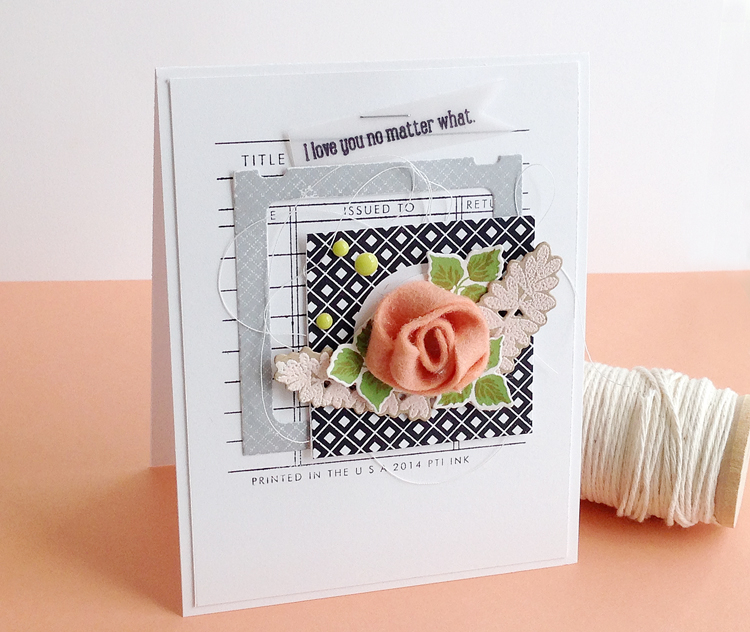 STAMPS: Leave It Be, A Little Inspiration, Monthly Moments: Slide Frame, Four Square, The Sweet...