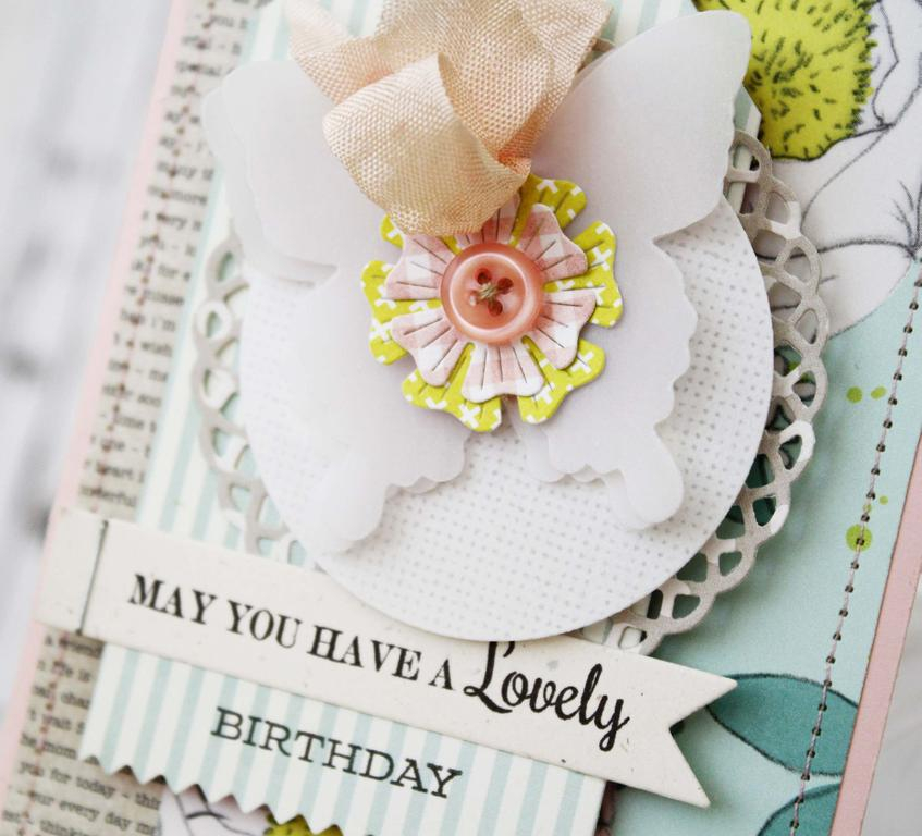 Papertrey Ink Supplies Used:<br />
Stamps:<br />
Birthday Classics:  February and Keep It...