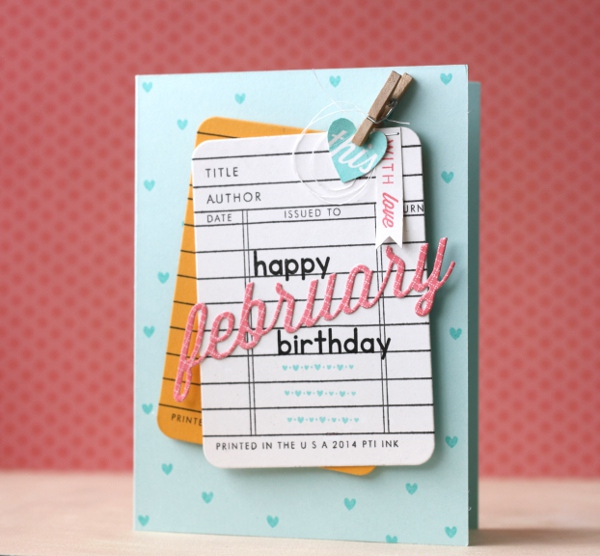 cardstock: aqua mist, summer sunrise, rustic white<br />
stamps: monthly moments february<br />...