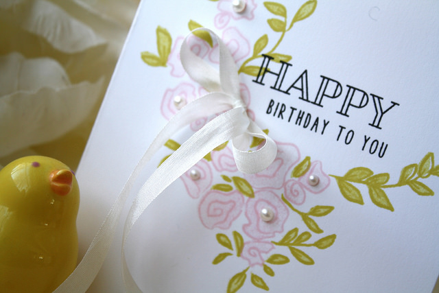 cardstock: stamper&#039;s select white<br />
stamps: garden grace<br />
ink: limeade ice,...