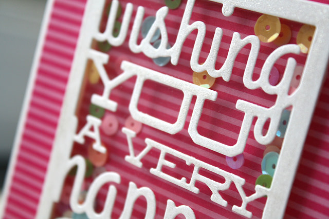 cardstock: stamper&#039;s select white<br />
pattern paper: raspberry fizz stripe<br />
die:...