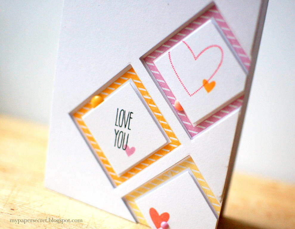 Cardstock: white<br />
Stamps: Be Happy, Grand Ampersand, Framed Out #11<br />
Ink: lavender...