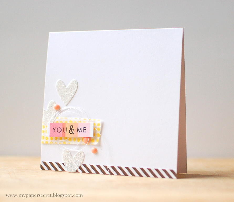 Cardstock: white<br />
Patterned paper: Simple Stories (Color Vibe 6x6)<br />
Stamps: Monthly...