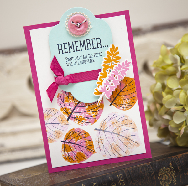 Supplies<br />
<br />
Stamps: Leave It Be, A Little Inspiration<br />
Ink: Hibiscus Burst,...