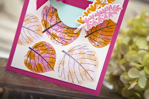 Supplies<br />
<br />
Stamps: Leave It Be, A Little Inspiration<br />
Ink: Hibiscus Burst,...