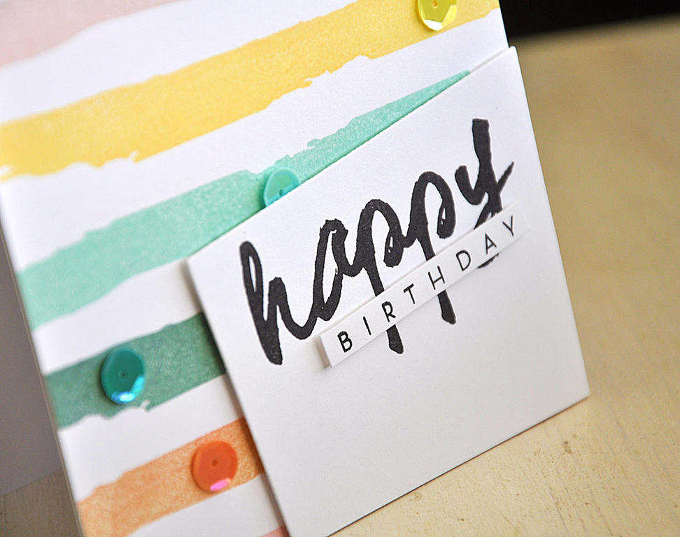 Stamps: Wet Paint &amp;amp; Watercolor Wonder<br />
Ink: Sweet Blush, Melon Berry, Ocean Tides,...