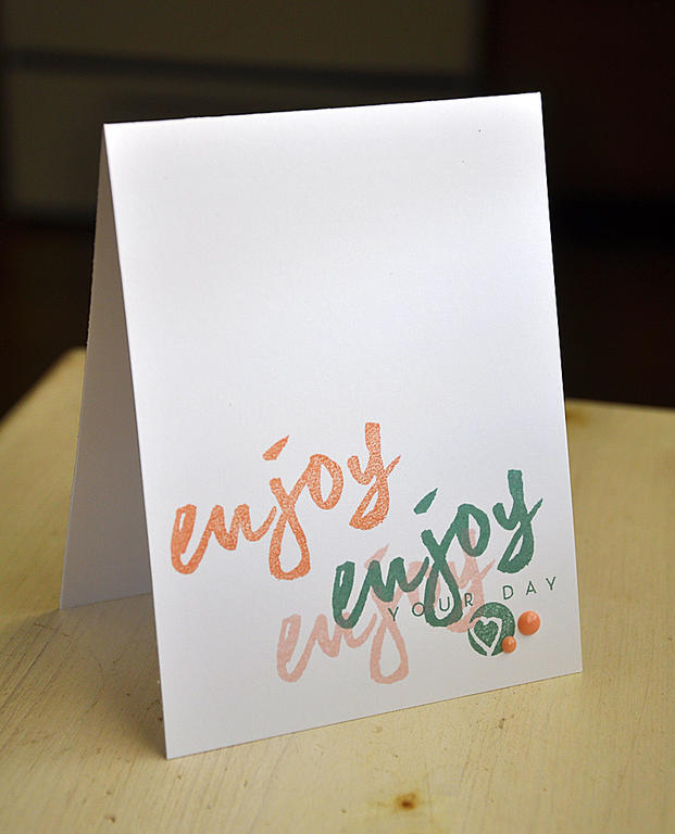 Stamps: Wet Paint<br />
Ink: Sweet Blush, Melon Berry, Ocean Tides<br />
Cardstock: White<br...