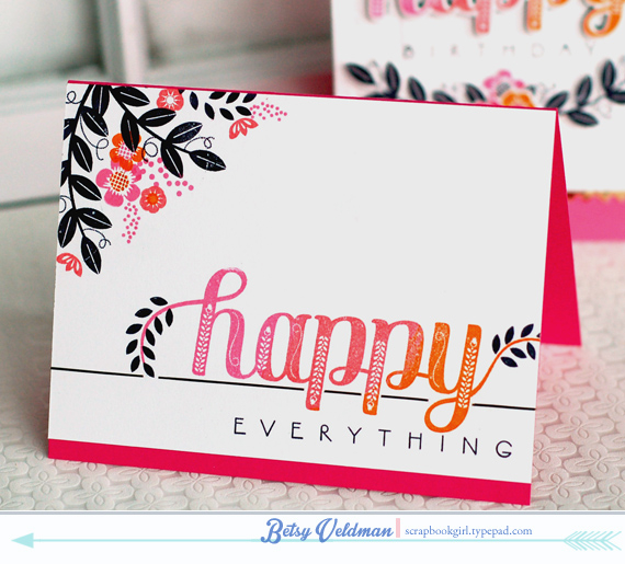 stamps: embellished elegance<br />
ink: hibiscus burst, berry sorbet, orange zest, true...