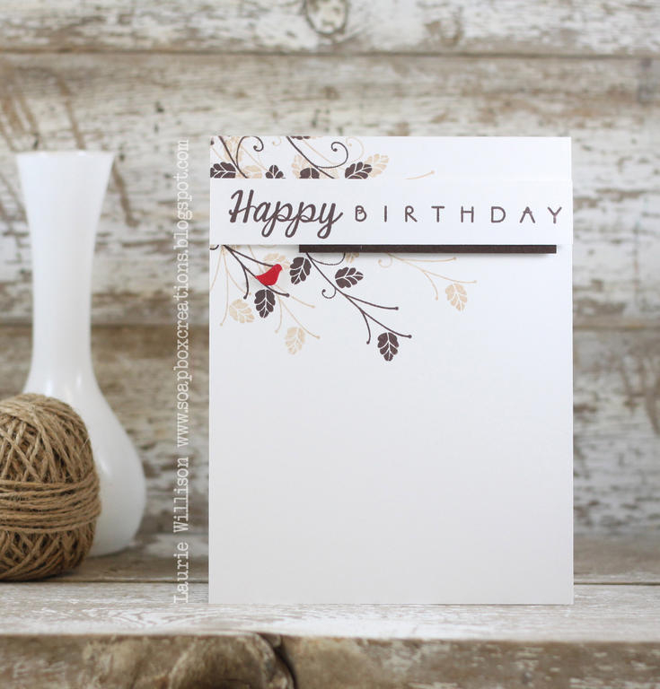 Stamps: Embellished Elegance<br />
Paper: Stampers Select White, Dark Chocolate<br />
Ink:...