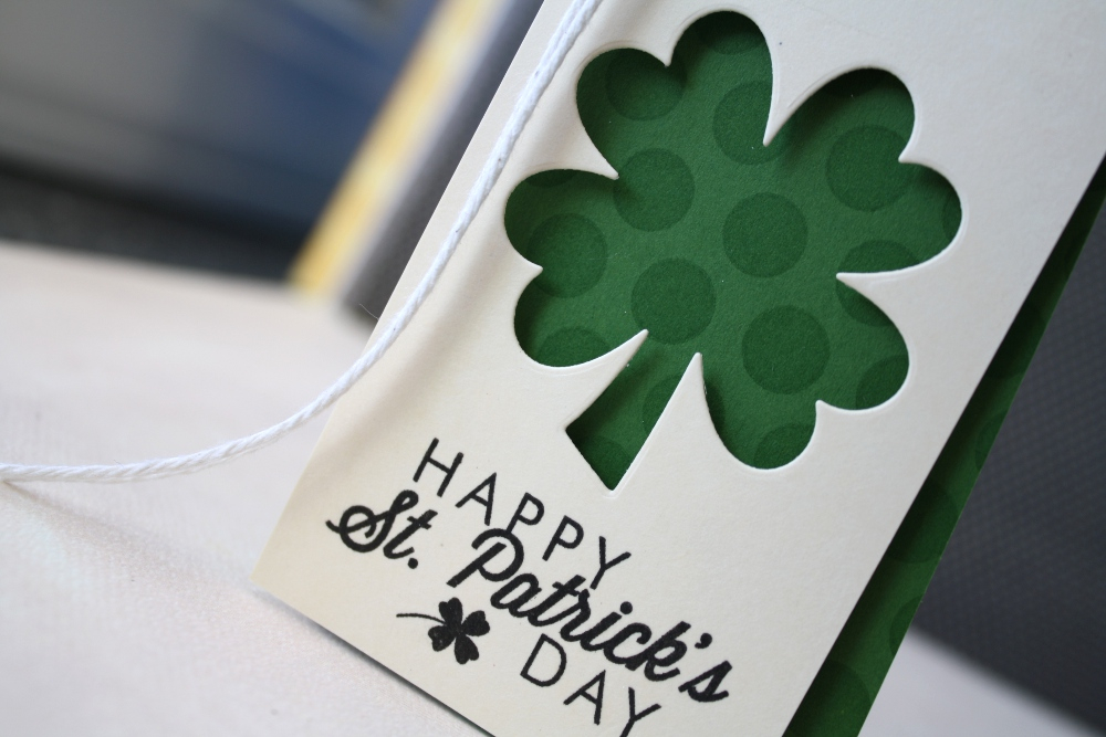 cardstock: Cream, New Leaf, Classic Kraft<br />
ink: Versamark, True Black<br />
stamps:...