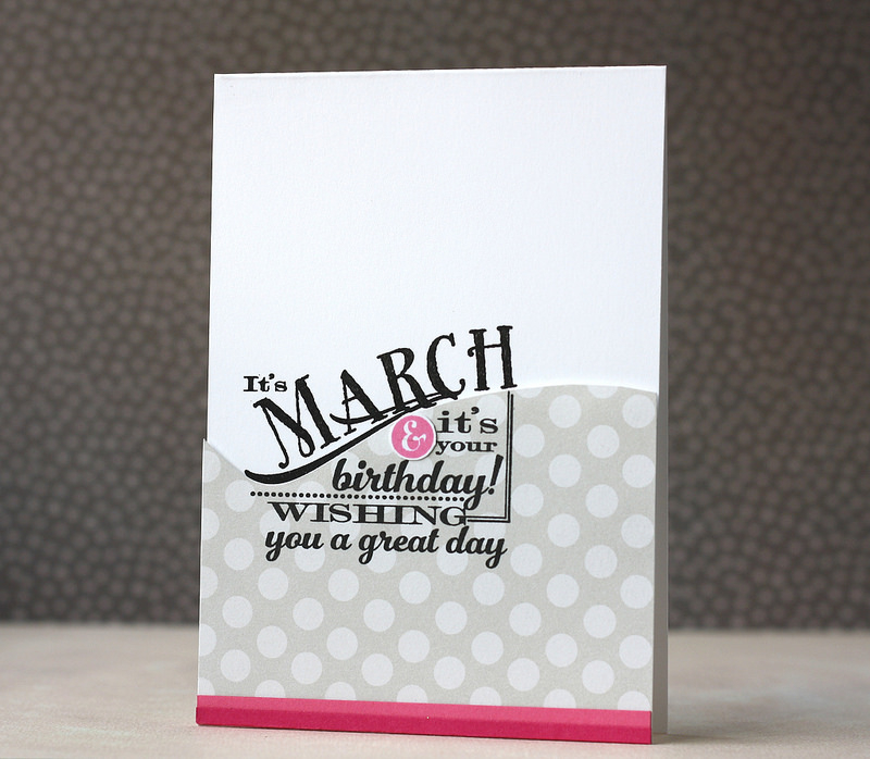 cardstock: Stamper&#039;s Select White, Hibiscus Burst, Raspberry Fizz<br />
ink: True Black,...