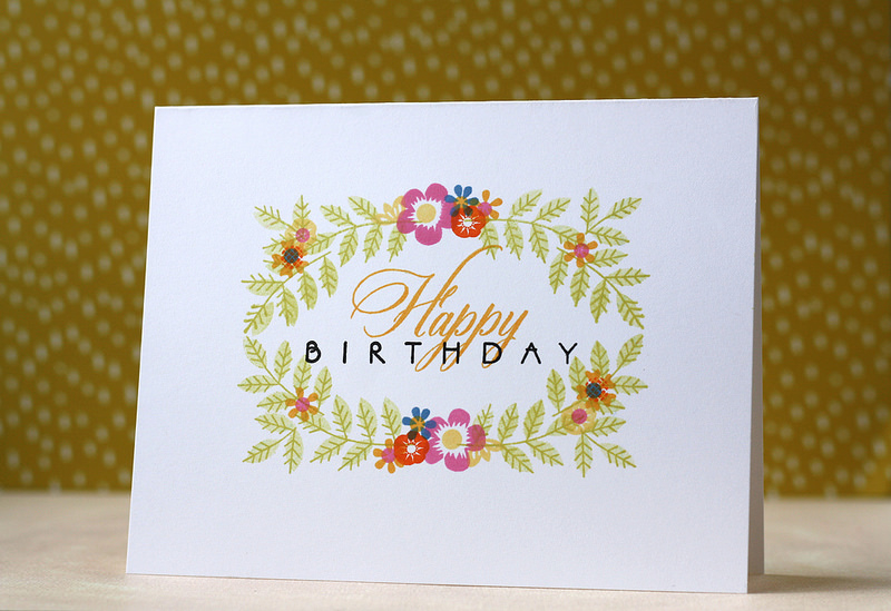 Cardstock: Stamper&#039;s Select White<br />
Ink: Limeade Ice, Hibiscus Burst, Orange Zest,...