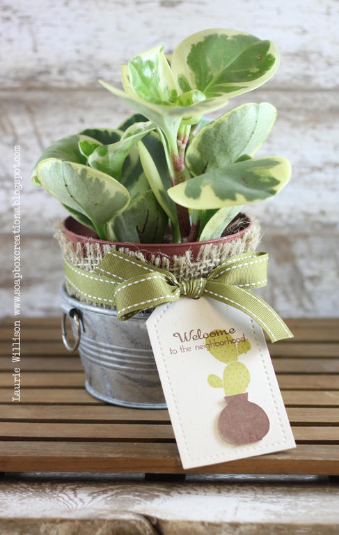Stamps: Putting Down Roots<br />
Paper: Rustic Cream<br />
Ink: Dark Chocolate, Simply...