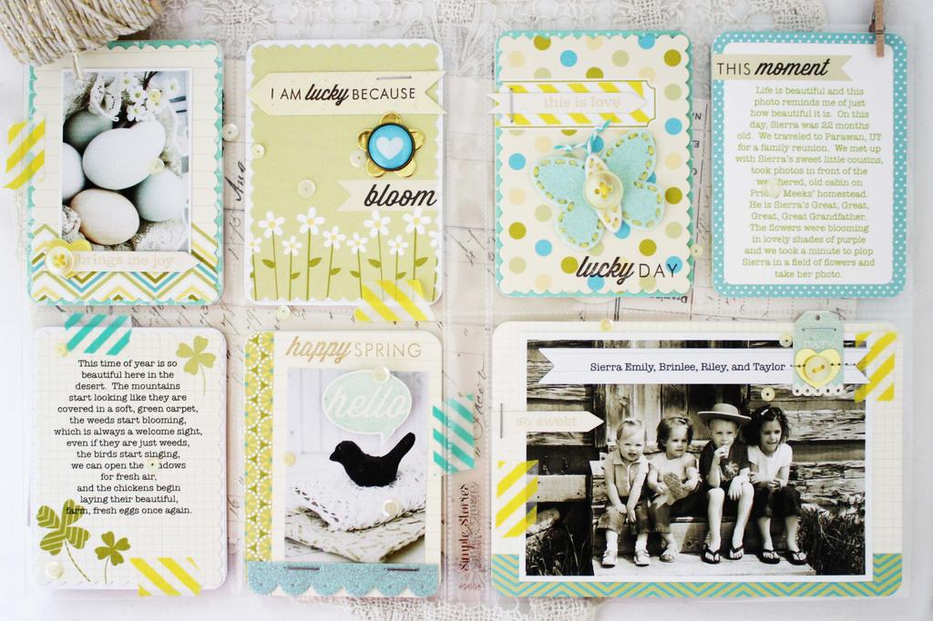Papertrey Ink Supplies Used:<br />
Stamps:<br />
Monthly Moments:  March, Journal Accessories,...