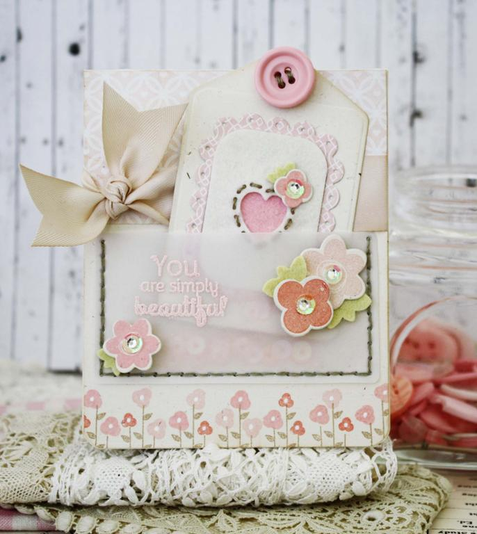 Papertrey Ink Supplies Used:<br />
Stamps:<br />
Just Smile<br />
Ink:<br />
Sweet Blush,...