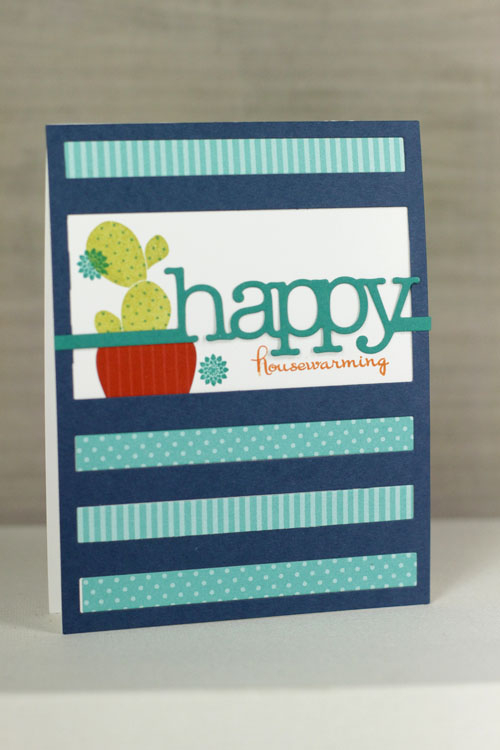 Stamps: Putting Down Roots<br />
Cardstock: Enchanted Evening, Tropical Teal, Terracotta...