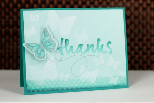 Stamps: Wet Paint, Butterfly Dreams, Polka Dot Basics II, Happy <br />
<br />
Trails<br />...